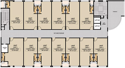 Platinum Square 6th Floor Plan